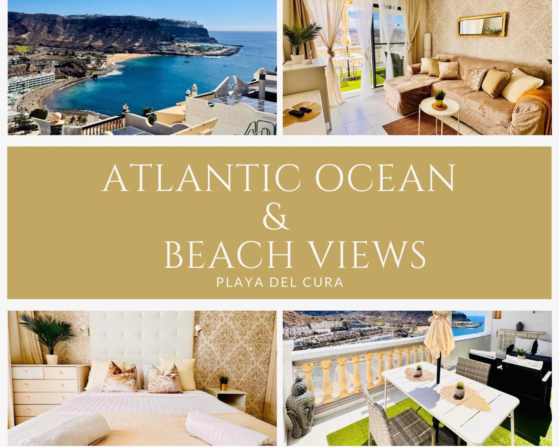 Atlantic Ocean & Beach Views - Playa Del Cura Лас-Пальмас-де-Гран-Канария Экстерьер фото